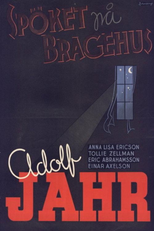 The Ghost at Bragehus 1936 official movie poster