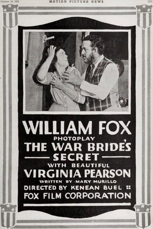 The War Bride's Secret 1916 official movie poster
