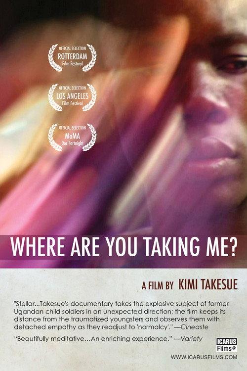 Where Are You Taking Me? 2012 official movie poster