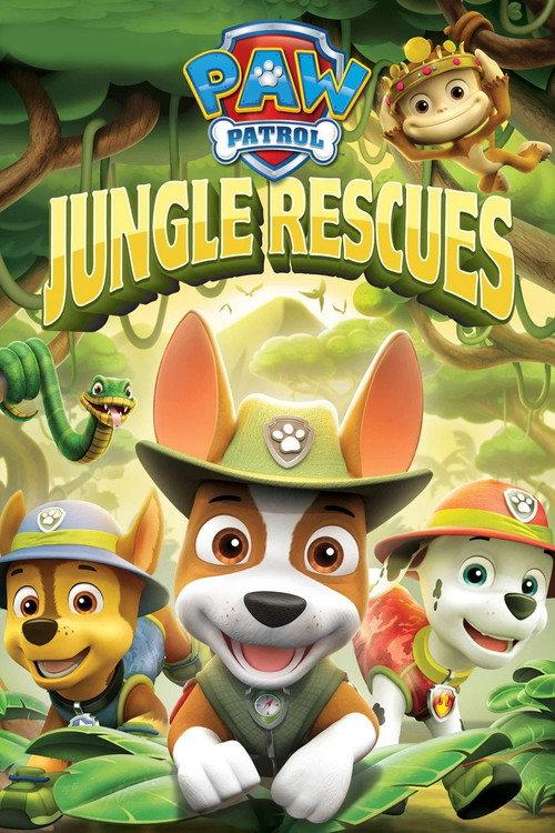 Paw Patrol: Jungle Rescues 2018 official movie poster