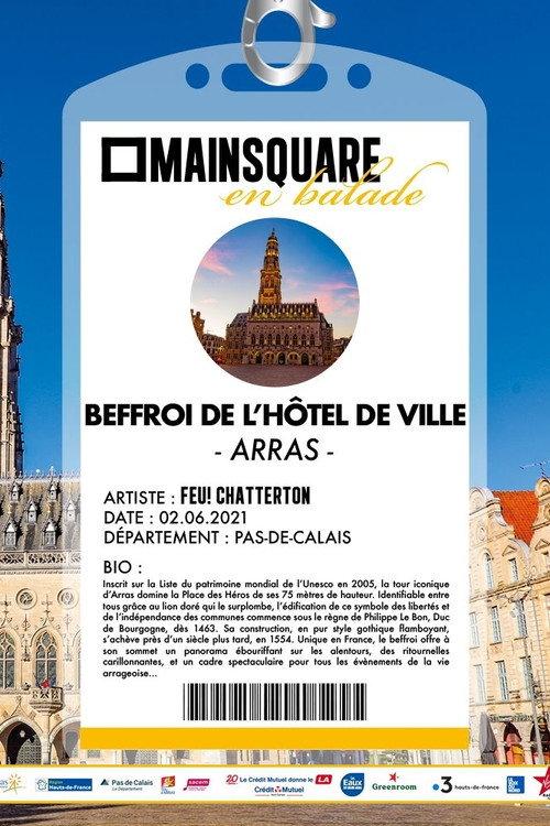 Feu! Chatterton - Main Square en balade 2021 official movie poster