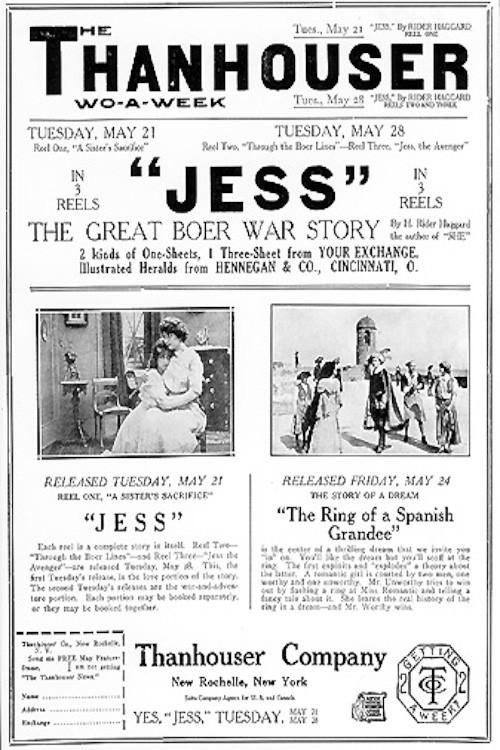The Ring of a Spanish Grandee 1912 official movie poster