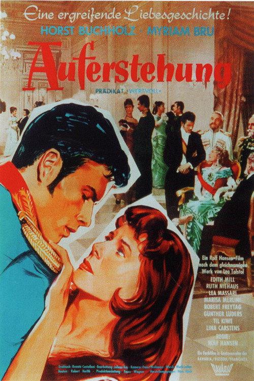 Resurrection 1958 official movie poster