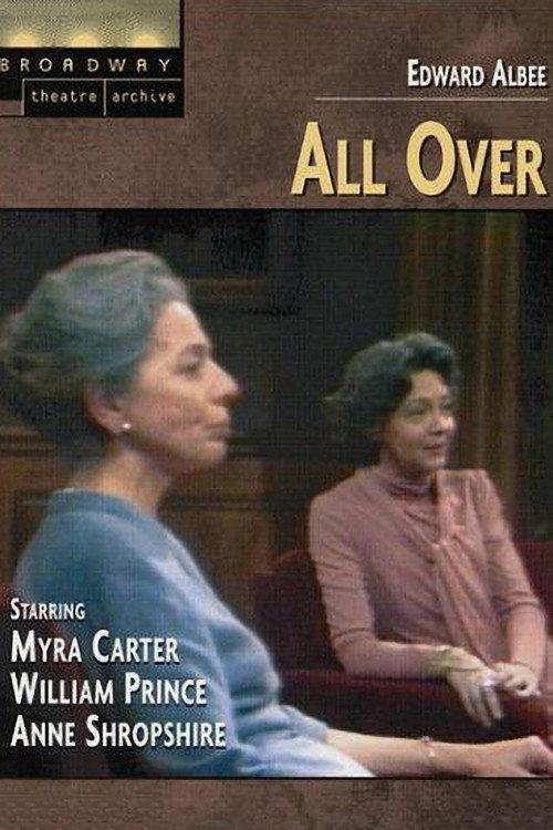 All Over 1976 official movie poster