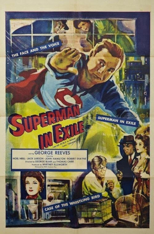 Superman in Exile 1954 official movie poster