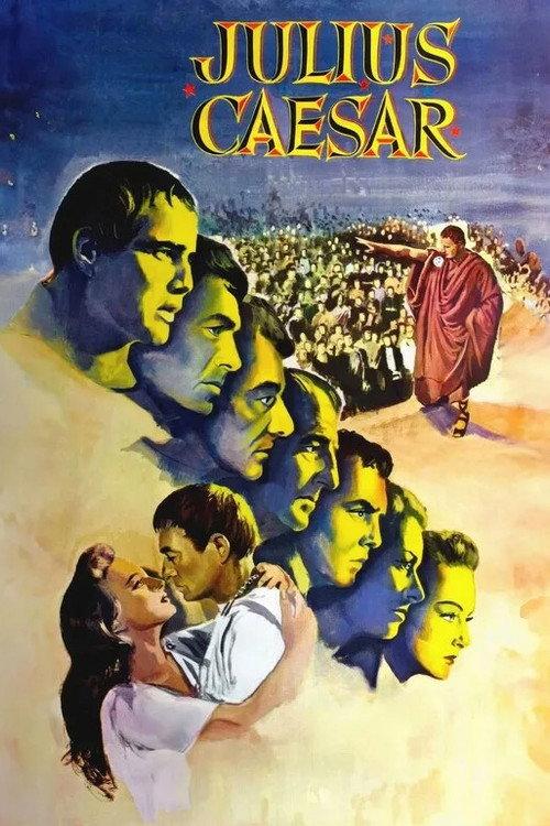 Julius Caesar 1953 official movie poster