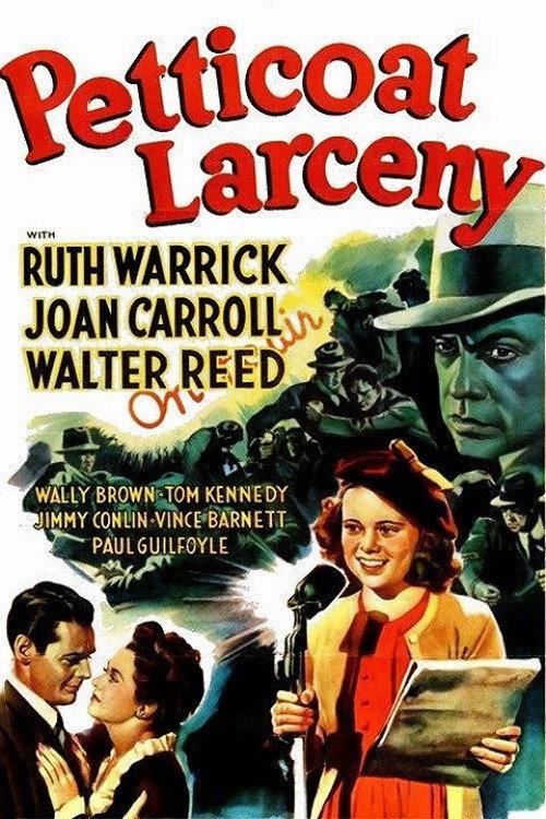 Petticoat Larceny 1943 official movie poster
