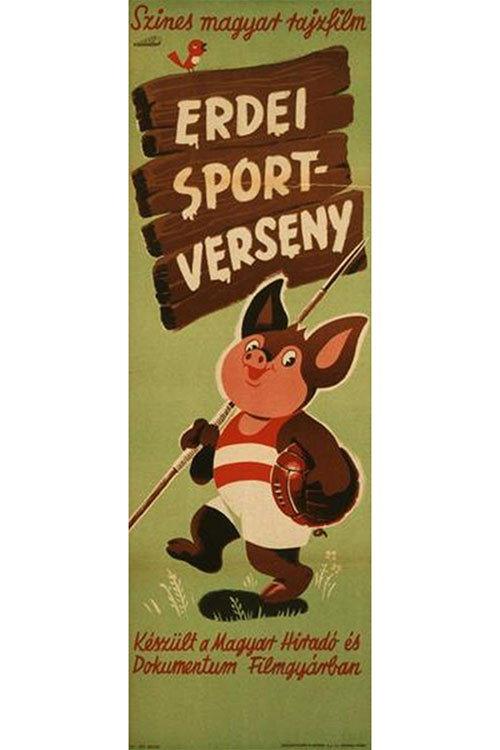 Sport Competition in the Forest 1952 official movie poster