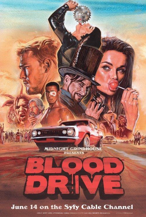 Blood Drive 2017 official movie poster