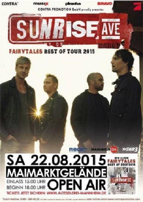 Sunrise Avenue - Fairytales Best Of 2006-2014 (Live at O² World Hamburg) 2014 official movie poster