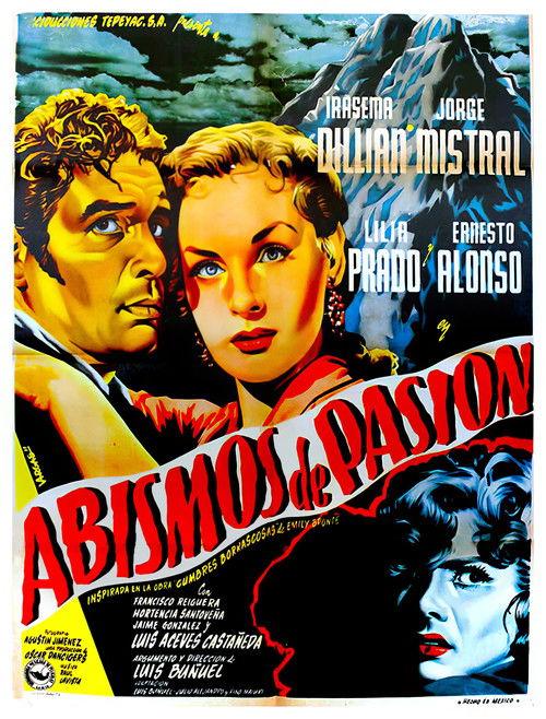 Wuthering Heights 1954 official movie poster