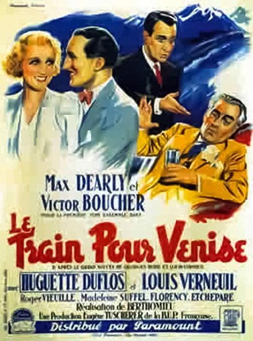 The Train for Venice 1938 official movie poster