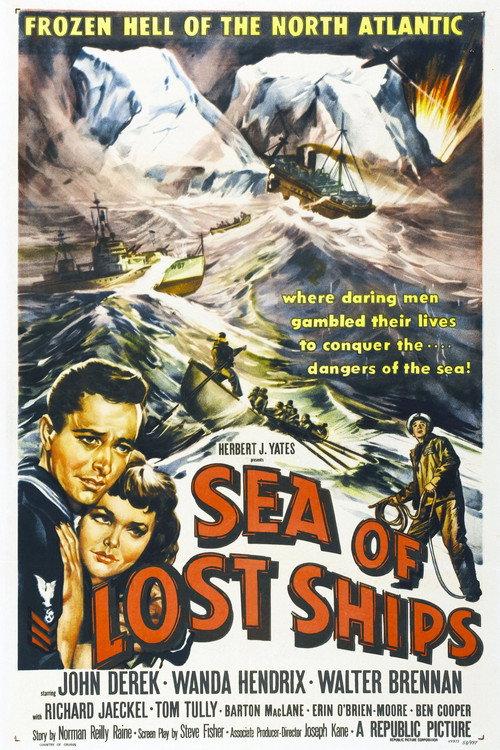 Sea of Lost Ships 1953 official movie poster