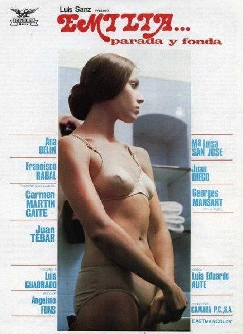 Emilia... parada y fonda 1976 official movie poster