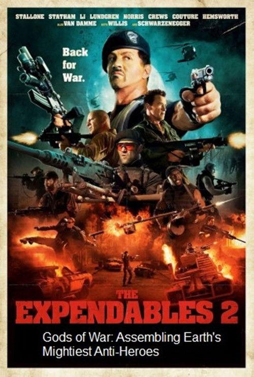 Gods of War: Assembling Earth's Mightiest Anti-Heroes 2012 official movie poster