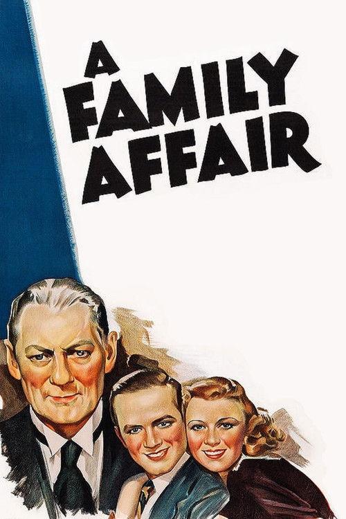 A Family Affair 1937 official movie poster