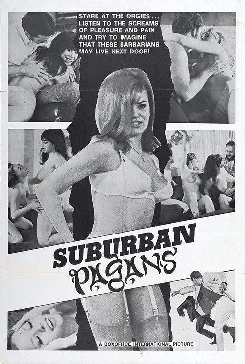 Suburban Pagans 1968 official movie poster