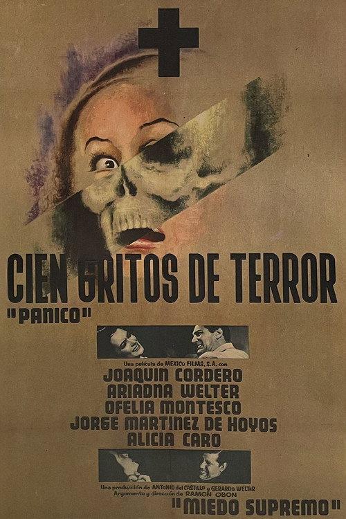100 Cries of Terror 1965 official movie poster