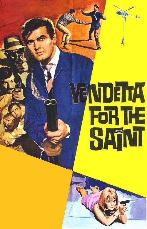 Vendetta for The Saint 1969 official movie poster