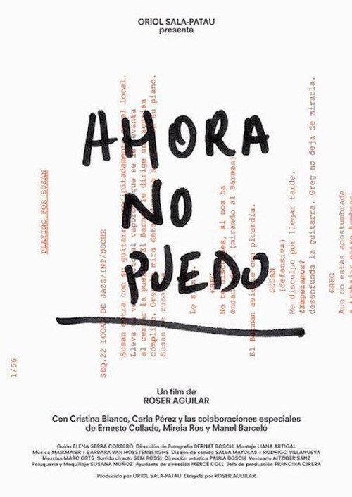 Ahora no puedo 2011 official movie poster