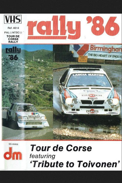 Tour de Corse 1986 1986 official movie poster