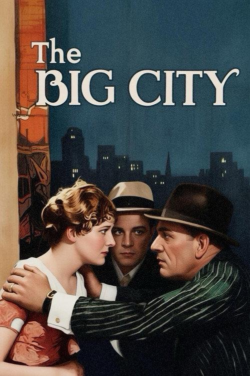 The Big City 1928 official movie poster