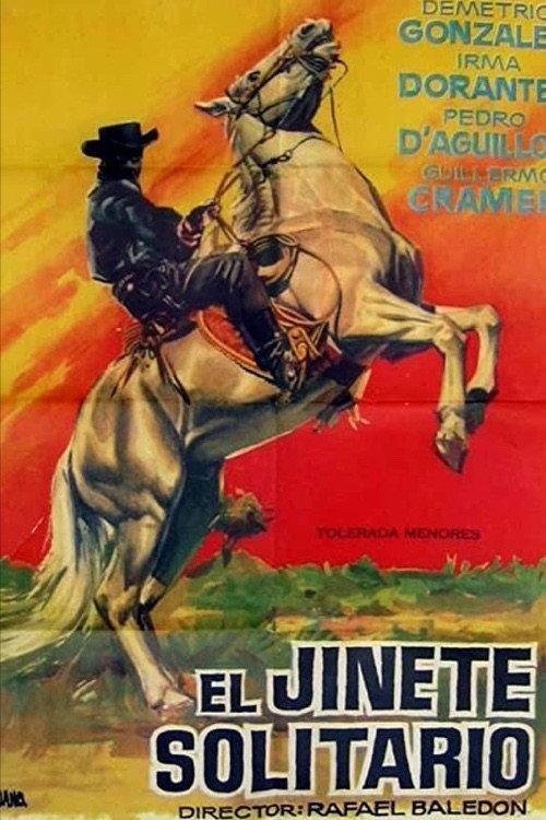 El jinete solitario 1958 official movie poster