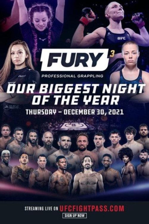 Fury Pro Grappling 3 2021 official movie poster