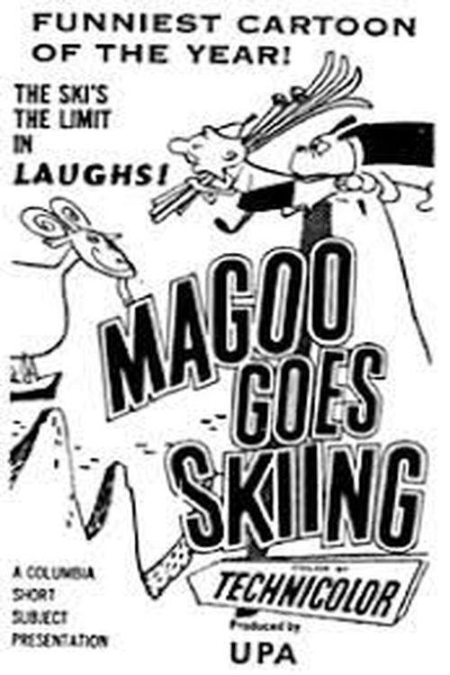 Magoo Goes Skiing 1954 official movie poster