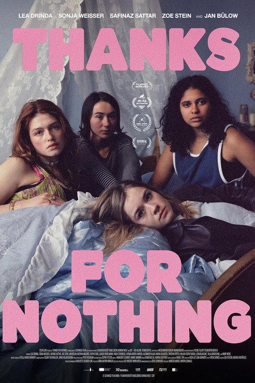 Thanks for Nothing 2025 official movie poster