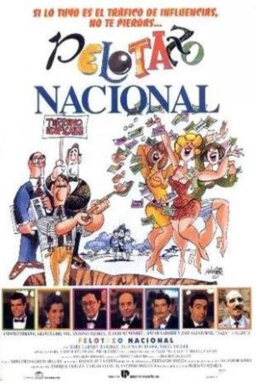 Pelotazo nacional 1993 official movie poster