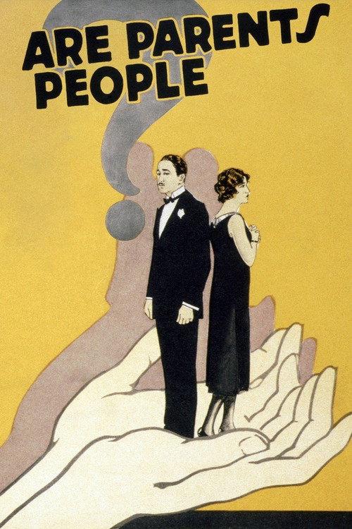 Are Parents People? 1925 official movie poster
