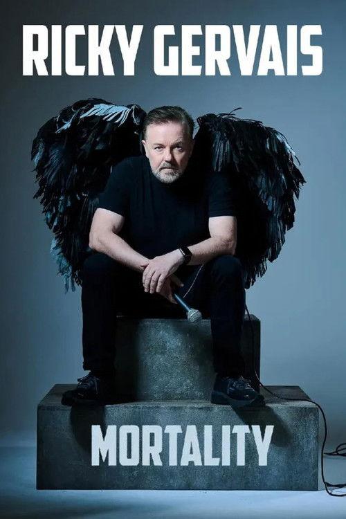 Ricky Gervais: Mortality 2025 official movie poster