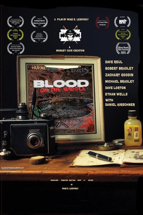 Blood On The Saddle  official movie poster