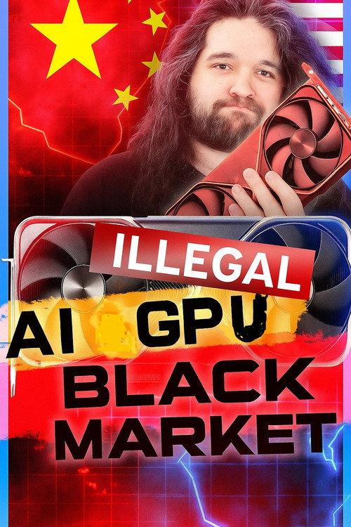 THE NVIDIA AI GPU BLACK MARKET 2025 official movie poster