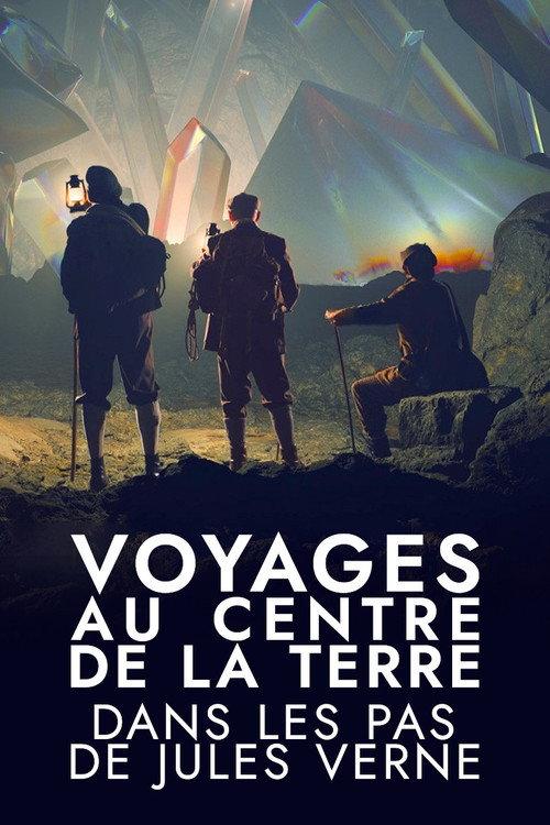Voyages au centre de la Terre : Dans les pas de Jules Verne 2023 official movie poster