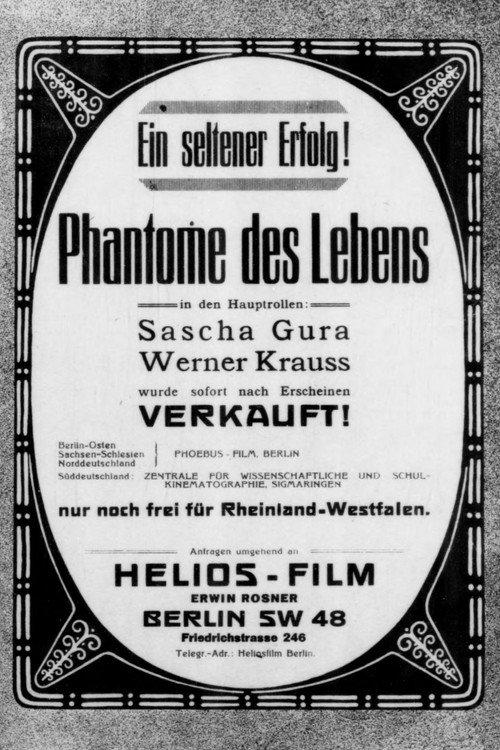 Phantome des Lebens 1919 official movie poster