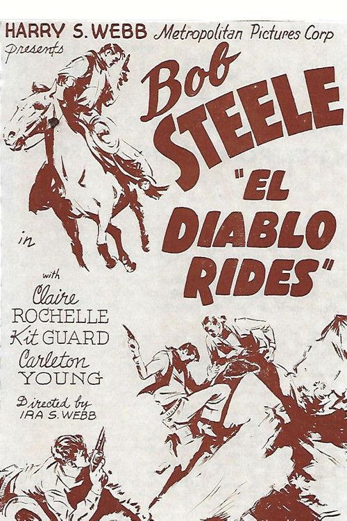 El Diablo Rides 1939 official movie poster