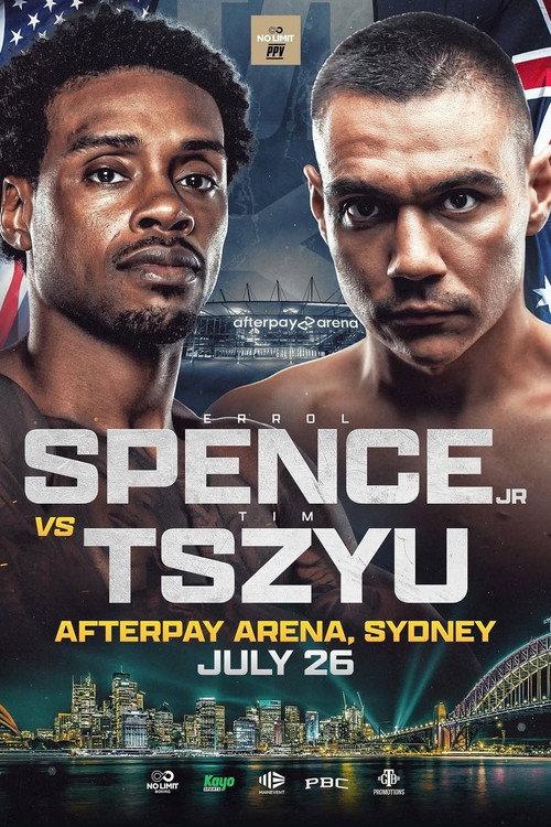 Errol Spence Jr. vs. Tim Tszyu 2026 official movie poster