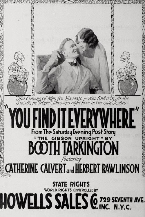 You Find it Everywhere 1921 official movie poster