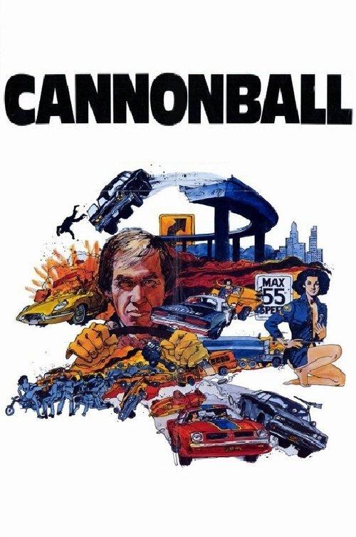 Cannonball 1976 official movie poster