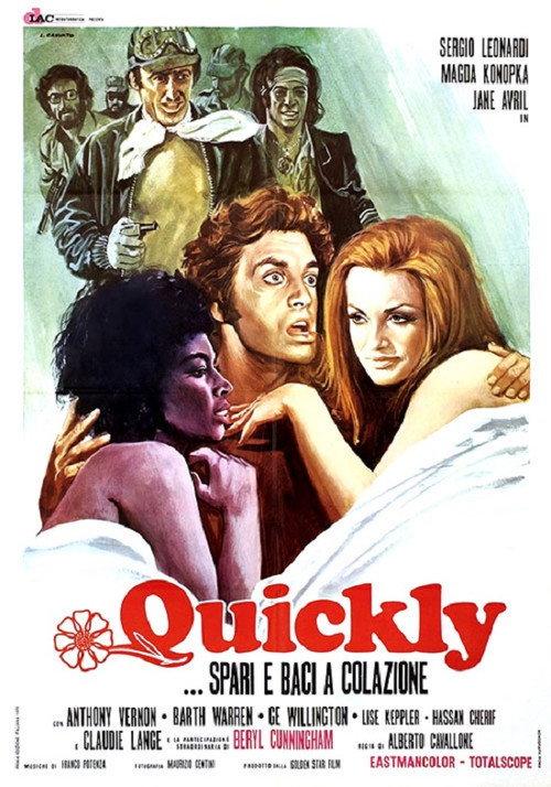 Quickly, Shootings and Kisses for Breakfast 1971 official movie poster