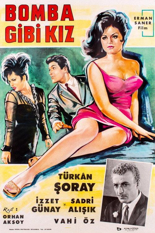 The Bomb Girl 1964 official movie poster