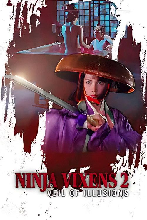 The Ninja Vixens II: Veil of Illusions 1990 official movie poster