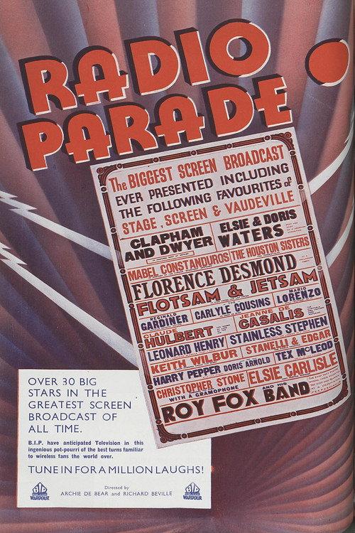 Radio Parade 1933 official movie poster