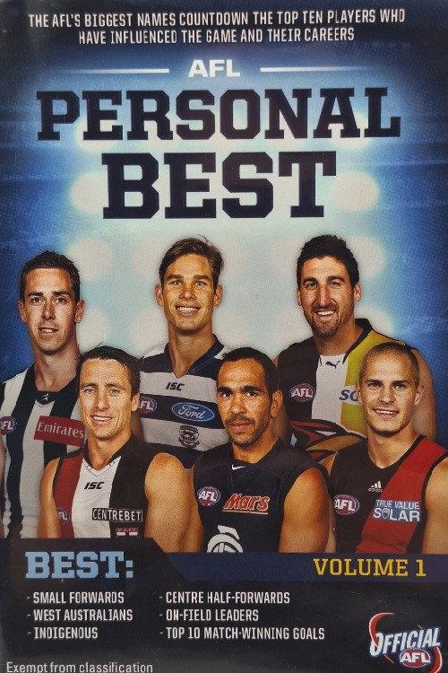 AFL Personal Best Volume 1 2013 official movie poster