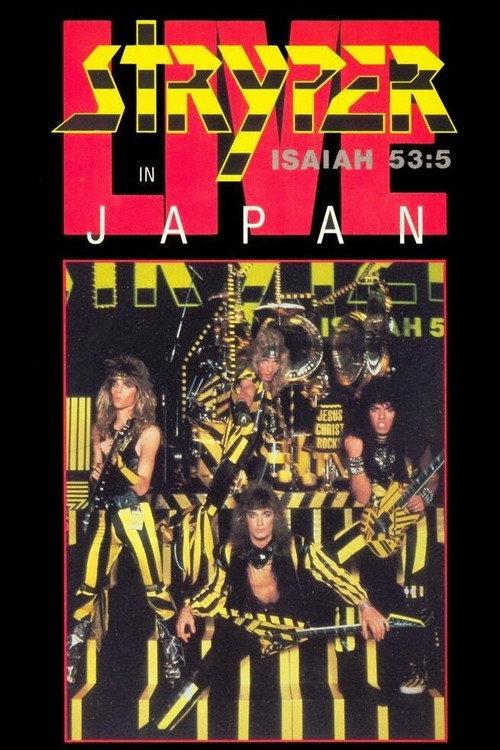 Stryper: Live In Japan 1986 official movie poster