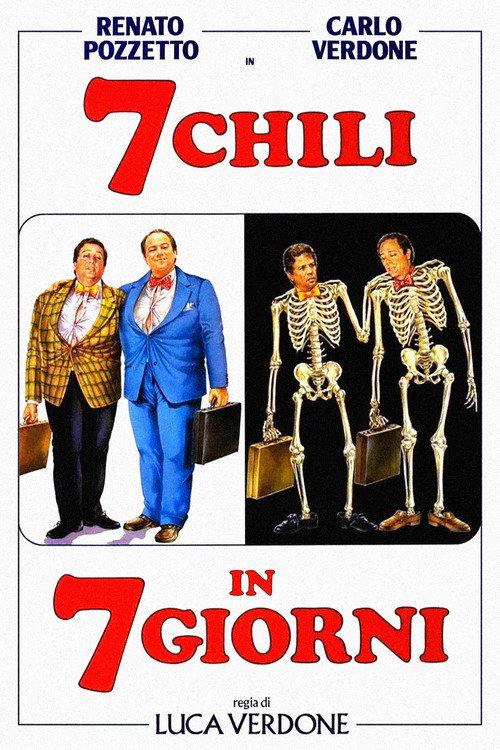 7 Kilos in 7 Days 1986 official movie poster