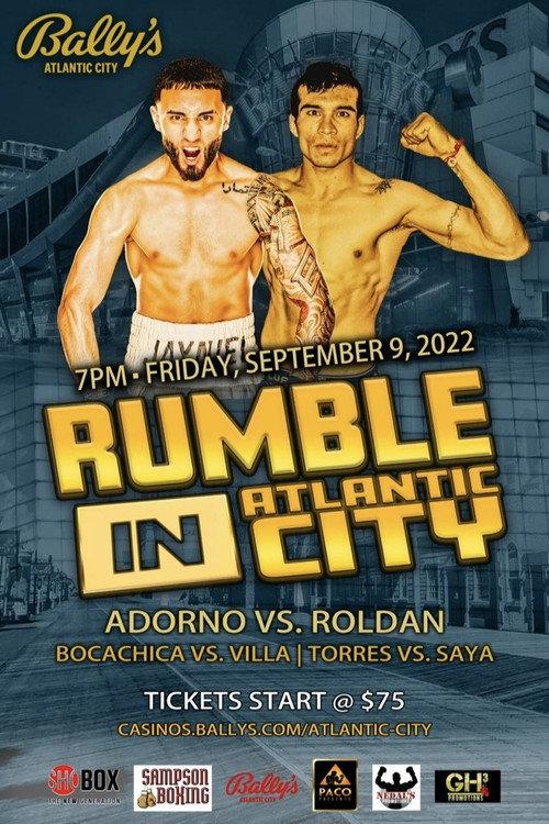 Joseph Adorno vs. Hugo Alberto Roldan 2022 official movie poster