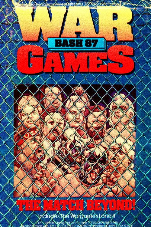 NWA The Great American Bash '87: War Games 1987 official movie poster